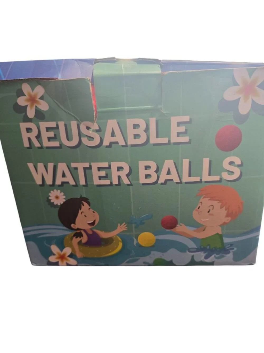 54 Pcs Reusable Water Balls For Kids & Adults Soft & Absorbent Great For Outdoor
